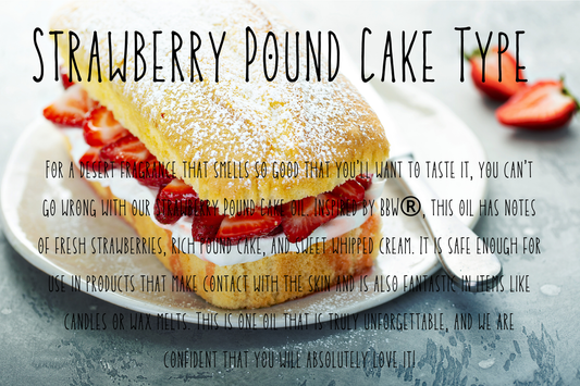 Strawberry Pound Cake Type